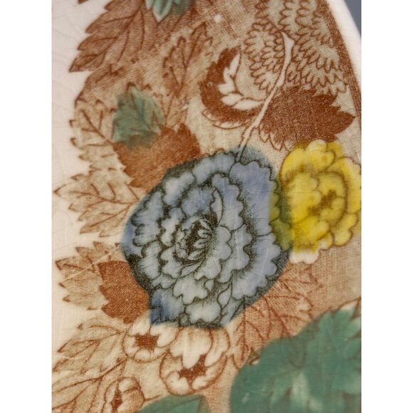 Vintage Nasco Mountain Woodland 11" Round Fruit / Serving Bowl - Picture 7 of 11